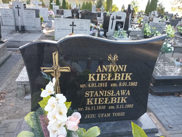 Antoni Kiełbik 1915 Leźnica Wielka - Grobonet - Wyszukiwarka osób pochowanych