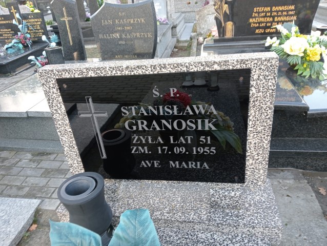 Stanisława Granosik Leźnica Wielka - Grobonet - Wyszukiwarka osób pochowanych