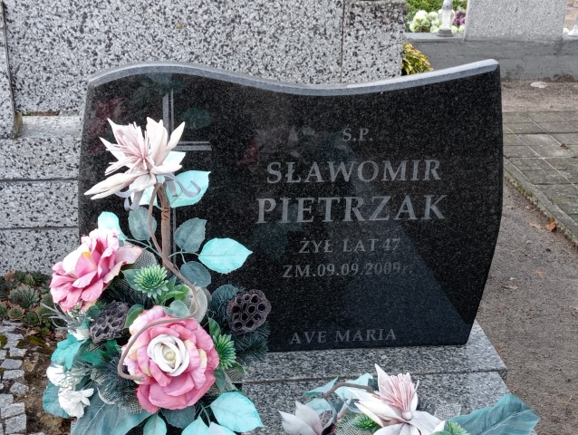 Grób Sławomir Pietrzak